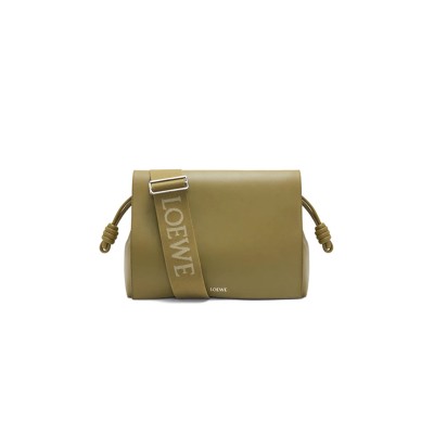 LOEWE FLAMENCO SATCHEL IN SHINY SUPPLE CALFSKIN B411FSAX04 (34*24*12cm)